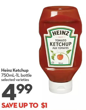 Longo's Heinz ketchup offer