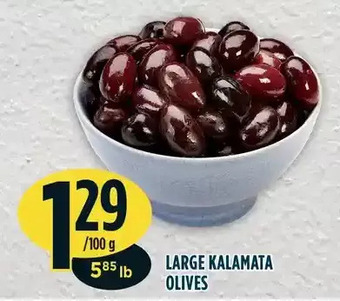 Marché Adonis Large kalamata olives offer