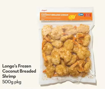 Longo's Longo's frozen coconut breaded shrimp offer
