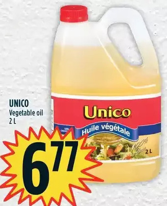 Marché Adonis Unico vegetable oil offer