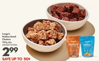 Longo's Longo's nutless snack clusters offer