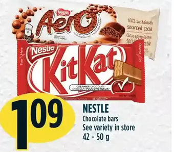 Marché Adonis Nestle chocolate bars offer