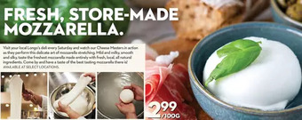 Longo's Mozzarella offer