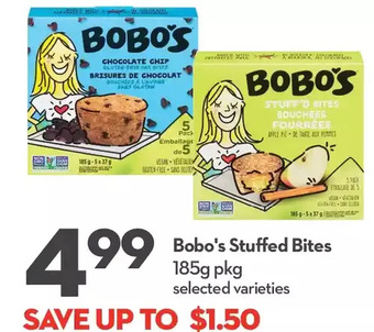 Longo's Bobo's stuffed bites offer