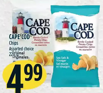 Marché Adonis Cape cod chips offer