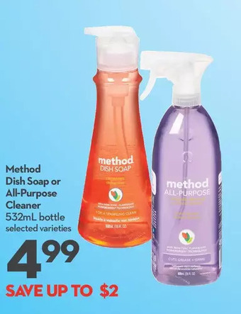 Longo's Method dish soap or all-purpose cleaner offer
