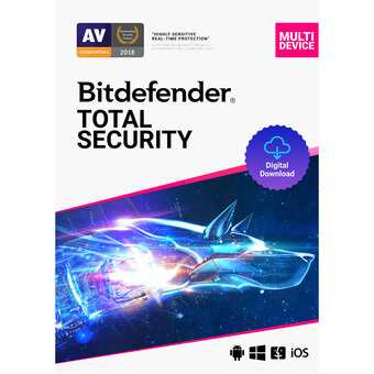 Best Buy Bitdefender total security bonus edition (pc/mac/ios/android) - 5 user - 3 yr - digital download - only at best buy offer