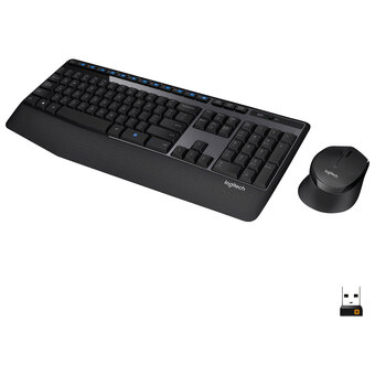 Best Buy Logitech mk345 wireless optical keyboard & mouse combo - english offer