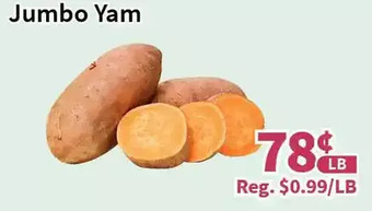 Blue Sky Supermarket Jumbo yam offer