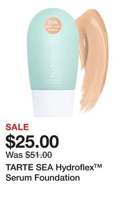 Sephora Sea hydroflex™ serum foundation offer