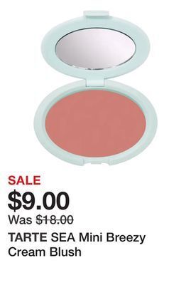 Sephora Sea mini breezy cream blush offer