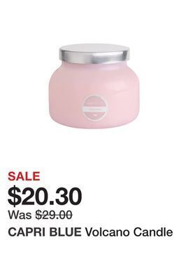 Sephora Volcano candle offer