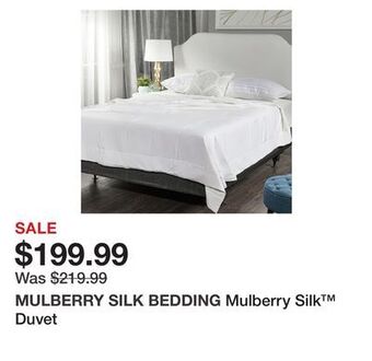 TSC Stores Mulberry silk™ duvet offer