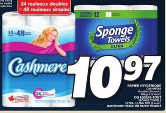 IGA Bathroom Tissue or Paper Towels offer