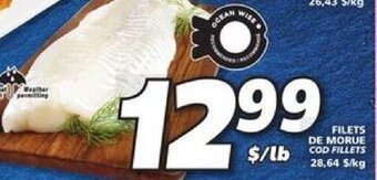 IGA Cod Fillets offer