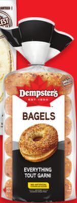Walmart Dempster's bagels offer