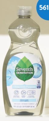 Walmart Seventh generation dish soap offer