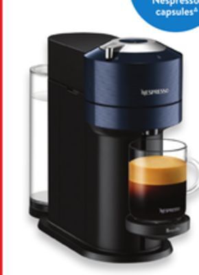 Walmart Nespresso vertuo next coffee and espresso machine offer