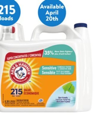 Walmart Arm & hammer laundry detergent offer