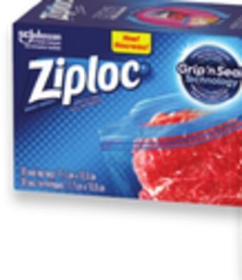 Walmart Ziploc freezer or sandwich bags offer