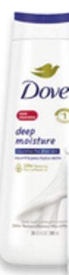 Walmart Dove moisturizing body wash 591 ml offer