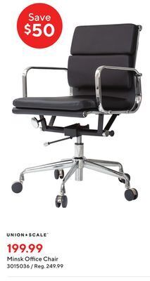 Staples Union & scale minsk office chair offer