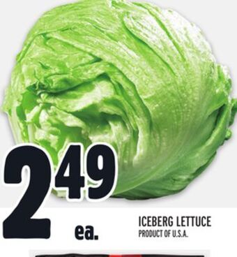 Metro Iceberg lettuce offer