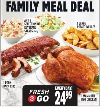 Metro Family meal deal offer