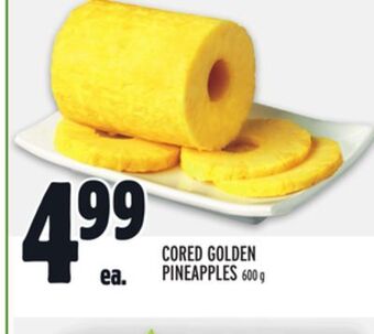 Metro Cored golden pineapples offer