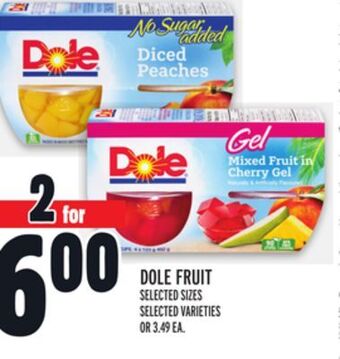 Metro Dole fruit offer