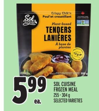 Metro Sol cuisine frozen meal offer