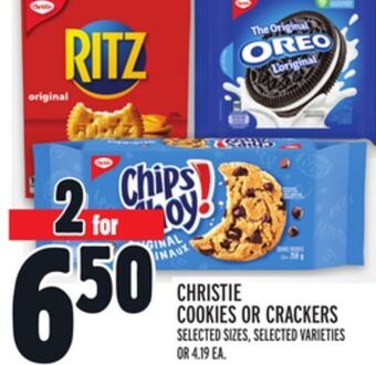 Metro Christie cookies or crackers offer