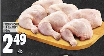 Metro Fresh chicken leg quarters offer