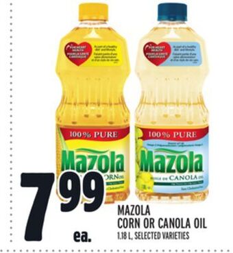 Metro Mazola corn or canola oil offer