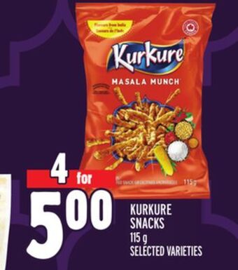 Metro Kurkure snacks offer