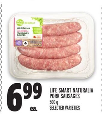 Metro Life smart naturalia pork sausages offer