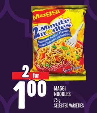 Metro Maggi noodles offer