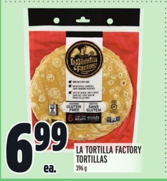 Metro La tortilla factory tortillas offer