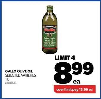 Real Canadian Superstore Gallo olive oil, 1 l offer