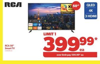 Real Canadian Superstore Rca 50 smart tv offer