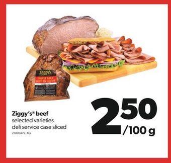 Real Canadian Superstore Ziggy's® beef offer