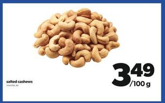 Real Canadian Superstore Salted cashews offer
