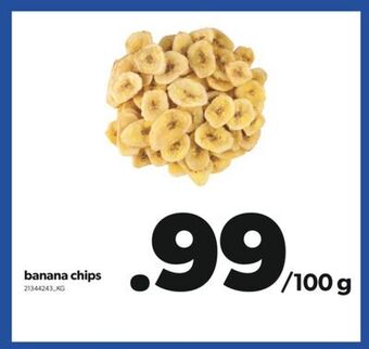 Real Canadian Superstore Banana chips offer