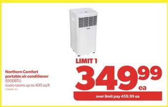 Real Canadian Superstore Northern comfort portable air conditioner offer