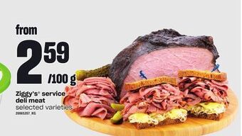 Loblaws Ziggy's service deli meat offer