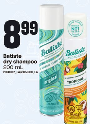Loblaws Batiste dry shampoo, 200 ml offer