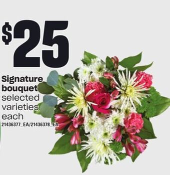 Loblaws Signature bouquet offer