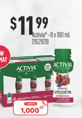 Fortinos Activia®, 8 x 190 ml offer