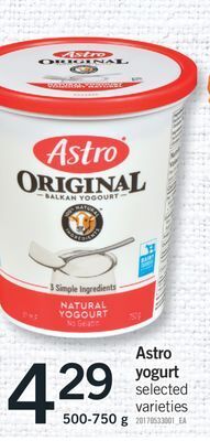 Fortinos Astro astro, 500-750 g offer