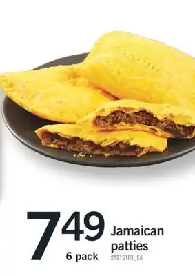 Fortinos Jamaican patties, 6 pack offer
